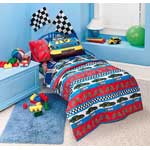 NASCAR Fast Track Toddler 4-piece Comforter Set