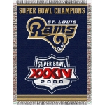 St. Louis Rams NFL "Commemorative" 48" x 60" Tapestry Throw