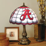 Alabama Crimson Tide NCAA College Stained Glass Tiffany Table Lamp