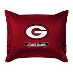 Georgia Bulldogs Locker Room Pillow Sham