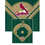 St. Louis Cardinals 60" x 50" Diamond Fleece Blanket / Throw