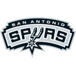 San Antonio Spurs Logo Fathead NBA Wall Graphic