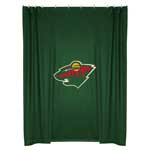 Minnesota Wild Locker Room Shower Curtain