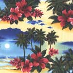 Blue Paradise Large Throw Blanket