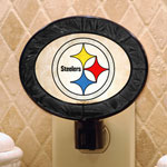 Pittsburgh Steelers NFL Art Glass Nightlight