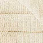 Full / Queen Natural Primrose Bed Blanket
