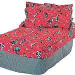 All Star Sports World Cup Red Crib Bed-In-A-Bag