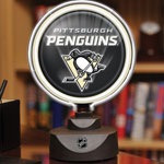 Pittsburgh Penguins NHL Neon Helmet Table Lamp