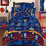 NBA Hoops Twin Bed Skirt