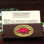 Arkansas Razorbacks NCAA College Business Card Holder