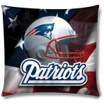 New England Patriots NFL 18" Photo-Real Pillow