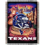 Houston Texans NFL "Home Field Advantage" 48" x 60" Tapestry Throw