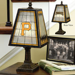 Pittsburgh Pirates MLB Art Glass Table Lamp