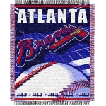 Atlanta Braves MLB 48"x 60" Triple Woven Jacquard Throw