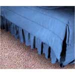 North Carolina Tarheels UNC Locker Room Bed Skirt