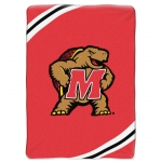Maryland Terrapins College "Force" 60" x 80" Super Plush Throw