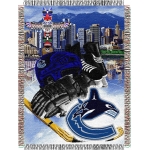 Vancouver Canucks NHL Style "Home Ice Advantage" 48" x 60" Tapestry Throw