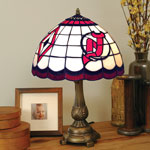 New Jersey Devils NHL Stained Glass Tiffany Table Lamp