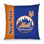 New York Mets 27" Vertical Stitch Pillow