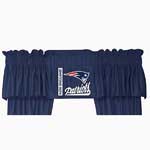 New England Patriots Locker Room Window Valance