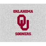 Oklahoma Sooners 58" x 48" "Property Of" Blanket / Throw