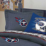 Tennessee Titans NFL Team Denim Pillow Sham