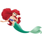 Little Mermaid's Ariel Fathead Disney Wall Graphic