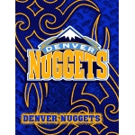 Denver Nuggets   NBA 48" x 60" Triple Woven Jacquard Throw