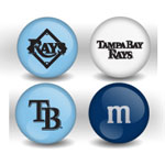 Tampa Bay Rays Custom Printed MLB M&M's With Team Logo