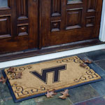 Virginia Tech Hokies NCAA College Rectangular Outdoor Door Mat