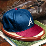 Atlanta Braves MLB Baseball Cap Figurine
