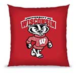 Wisconsin Badgers 18" Toss Pillow