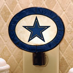 Dallas Cowboys NFL Art Glass Nightlight