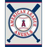 Anaheim Angels Double Header Beach Towel
