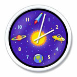 Olive Kids Out Of This World Clock