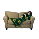 Green Bay Packers NFL Juvenile Fleece Comfy Throw