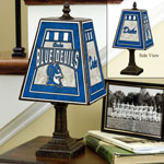 Duke Blue Devils NCAA College Art Glass Table Lamp