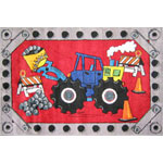 Truckin' Sculpted Rug