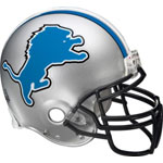 Detroit Lions Helmet Fathead NFL Wall Graphic