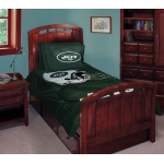 New York Jets NFL Twin Comforter Set 63" x 86"