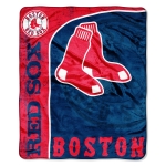 Boston Red Sox MLB Micro Raschel Blanket 50" x 60"