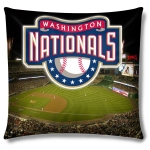 Washington Nationals MLB "Stadium" 18"x18" Dye Sublimation Pillow