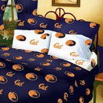 Berkley Golden Bears 100% Cotton Sateen Full Comforter Set