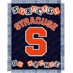 Syracuse Orange NCAA College Baby 36" x 46" Triple Woven Jacquard Throw