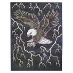 Midnight Eagle Blanket/Throw