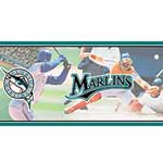 Florida Marlins MLB Wall Border