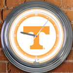 Tennessee Vols NCAA College 15" Neon Wall Clock