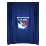 New York Rangers Locker Room Shower Curtain