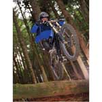 BMX Biker I - Contemporary mount print with beveled edge