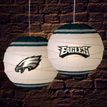 Philadelphia Eagles NFL 18" Rice Paper Lamp